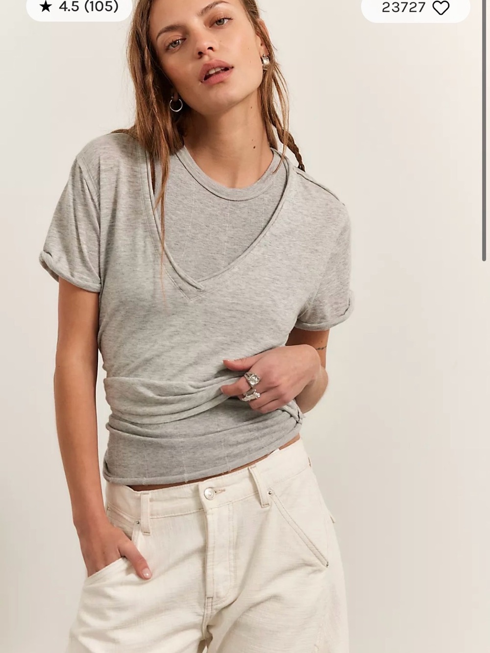 New Free People tee